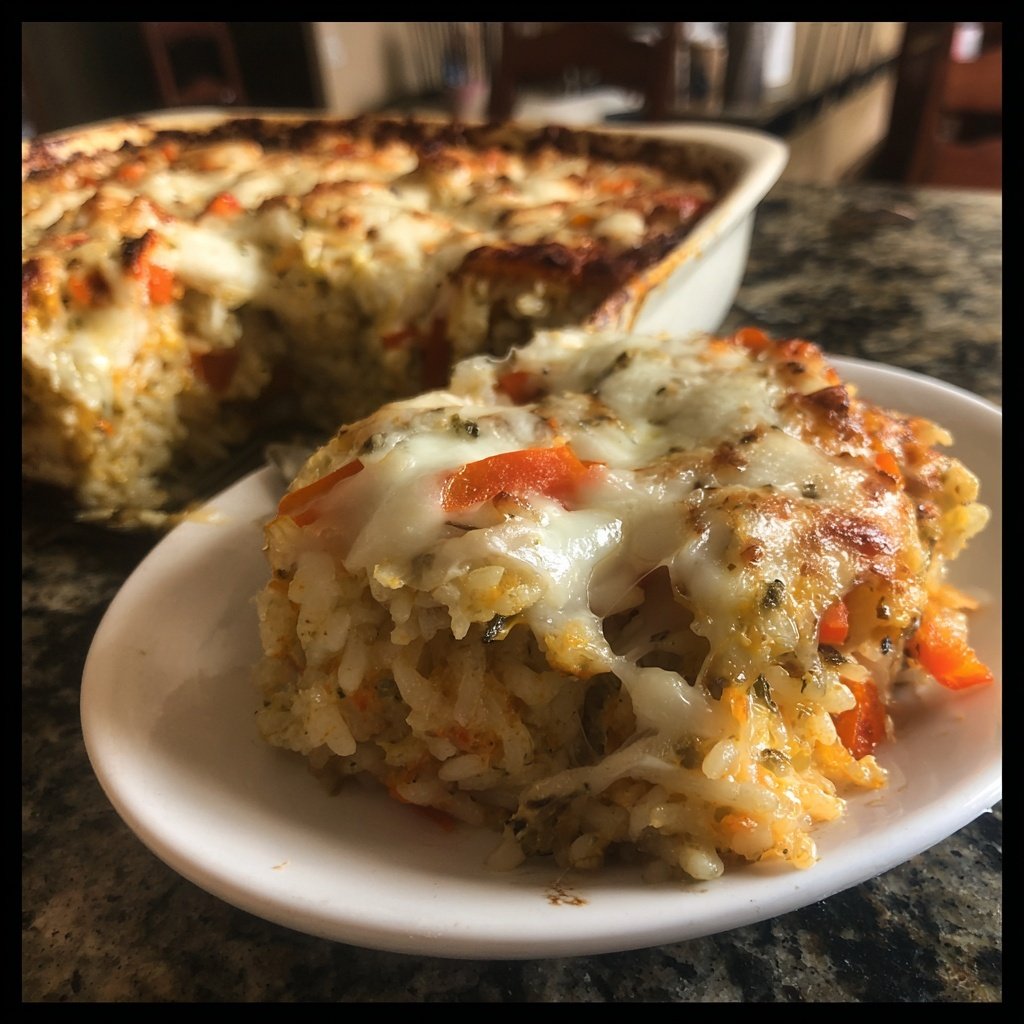 Baked Veggie Rice Bake