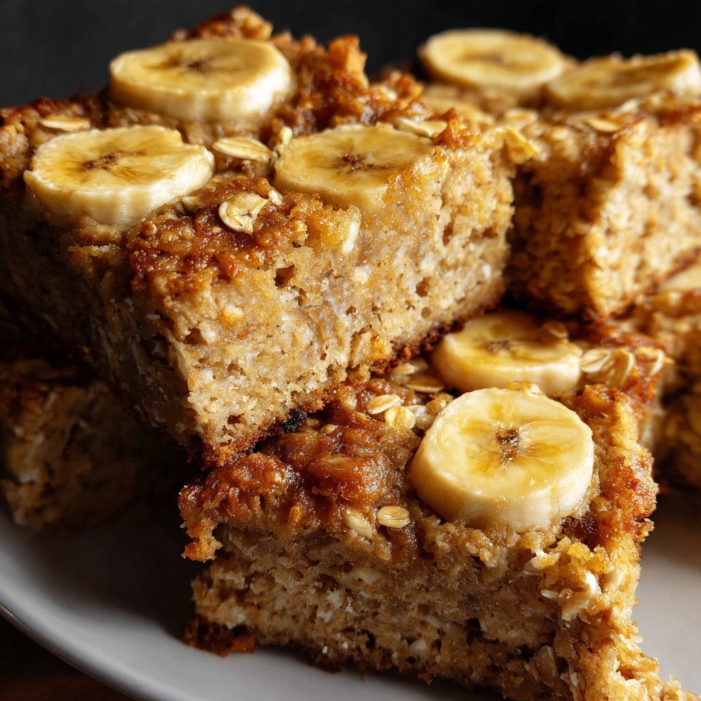 Banana Oat Yogurt Bake