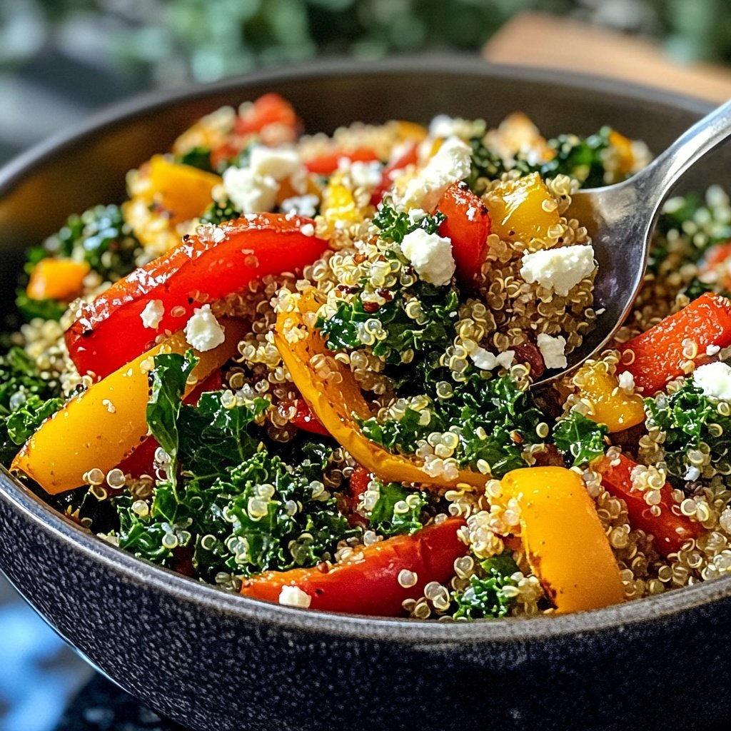 Healthy Roasted Veggie Quinoa Bowl