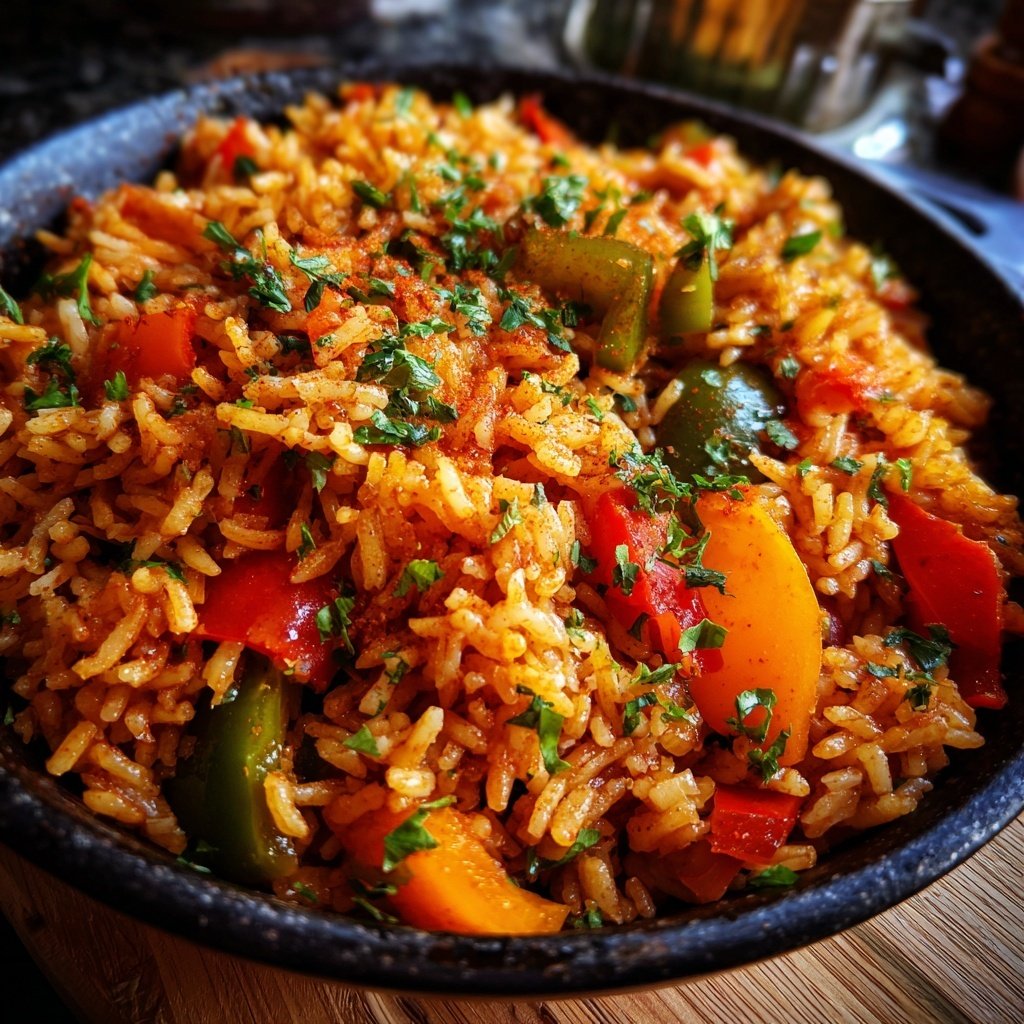 Smoky Paprika Veggie Rice