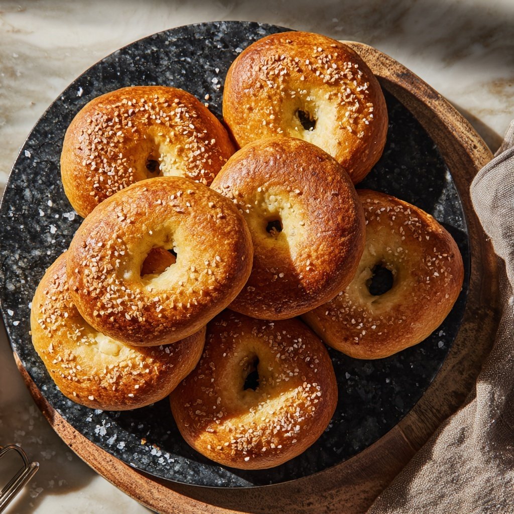 Two Ingredient Yogurt Bagels