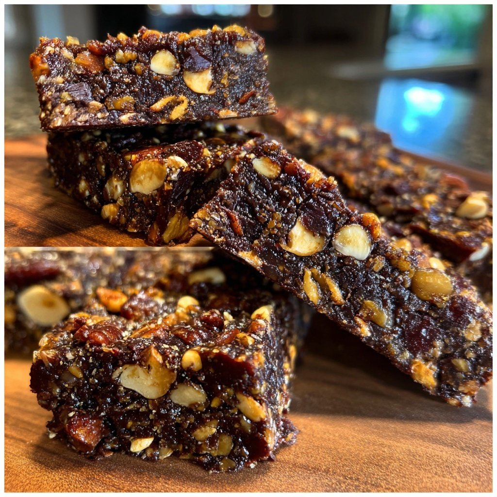 Chocolate Date Cashew Bars