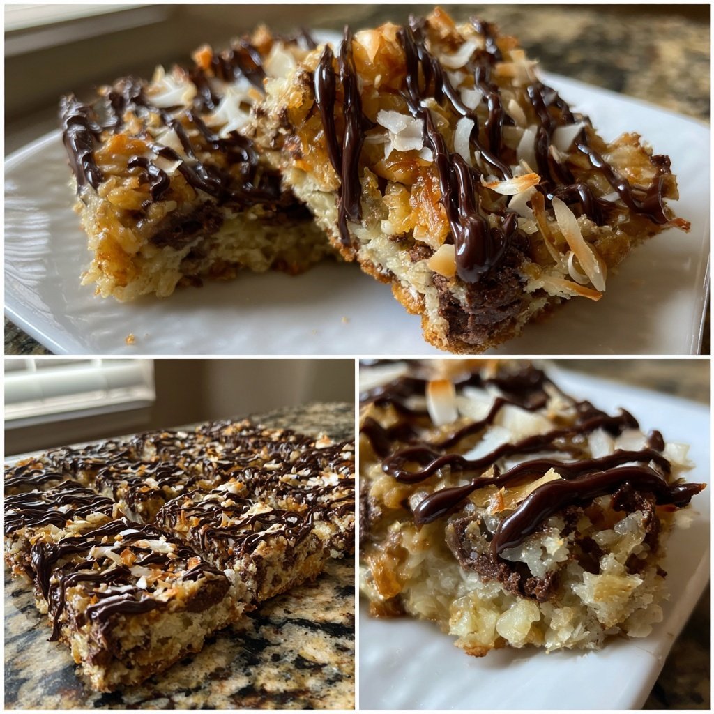 Chocolate Coconut Almond Bars
