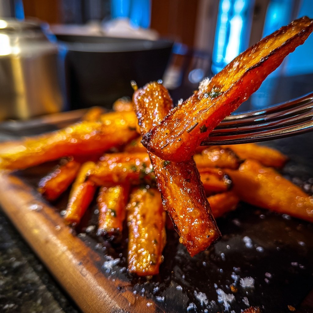 Roasted Carrots with Honey Glaze