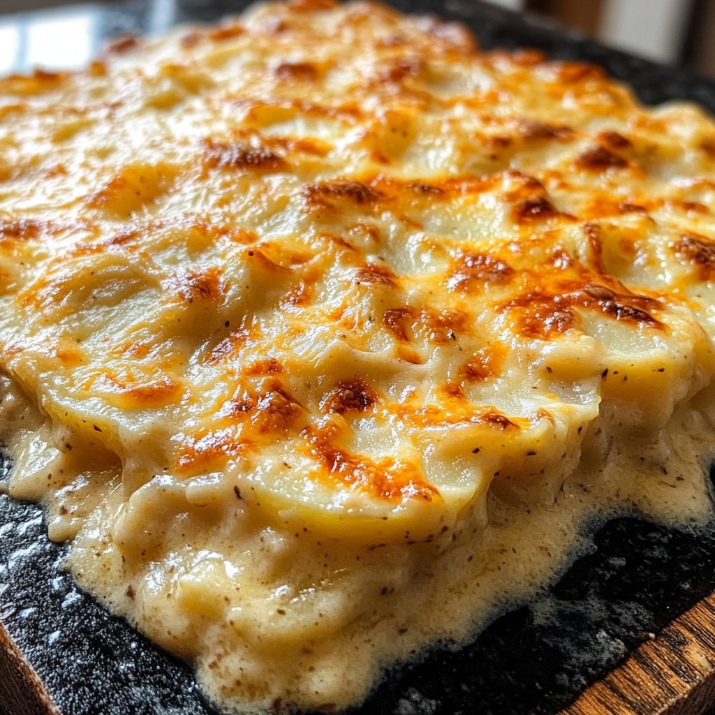 Sunday Creamy Potato Gratin