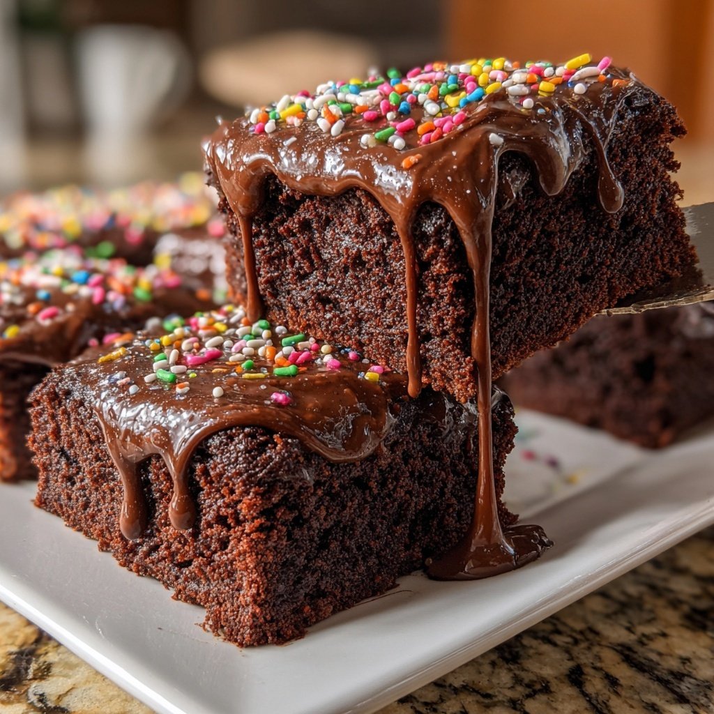 Chocolate Sheet Cake With Frosting