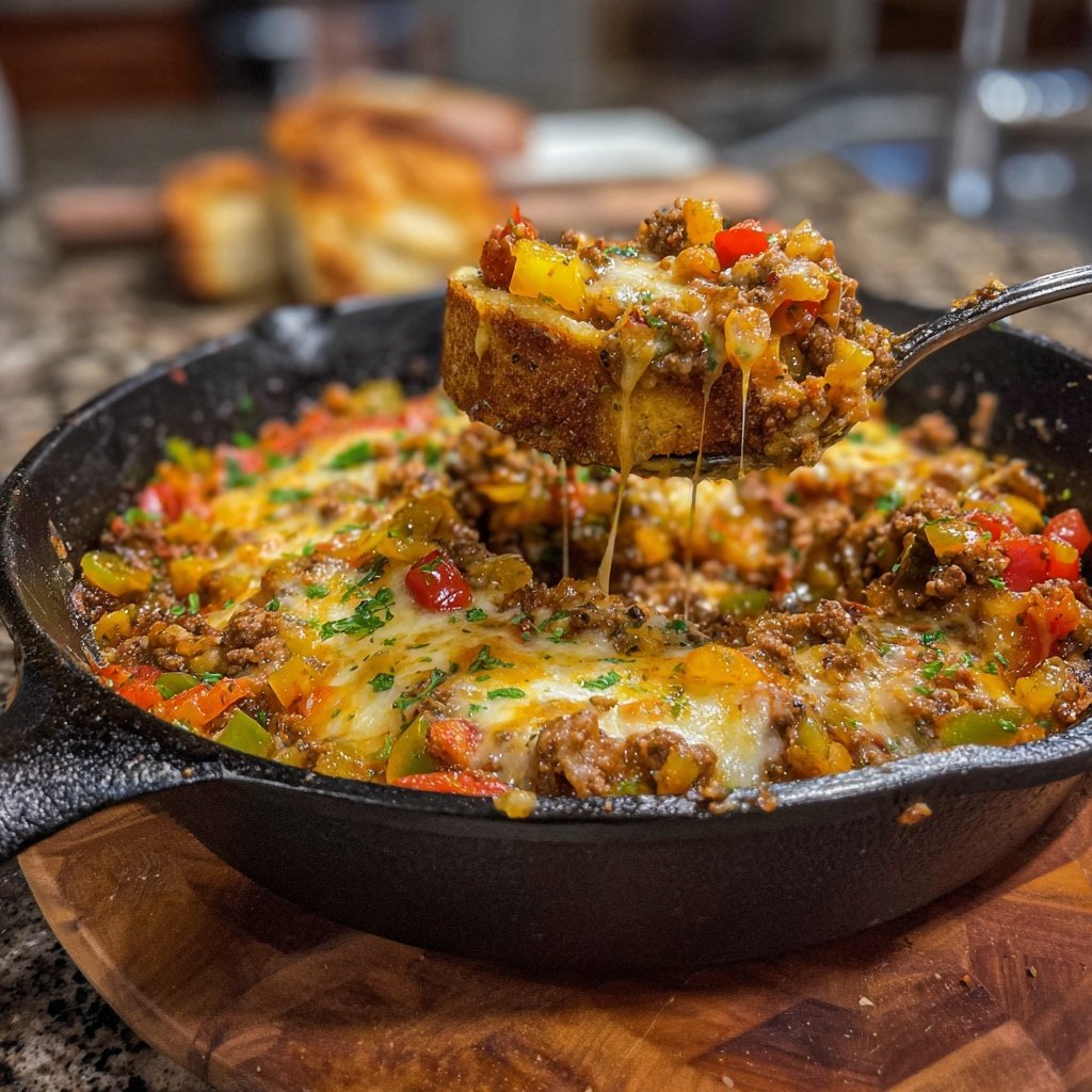 Ground Beef And Veggie Skillet